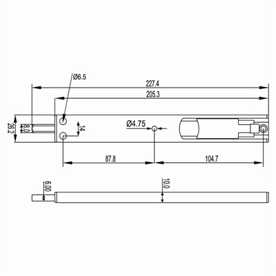 插销CX-C01尺寸图