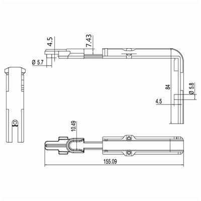 转角器ZJQ-A10尺寸图