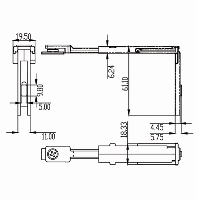 转角器ZJQ-A13尺寸图