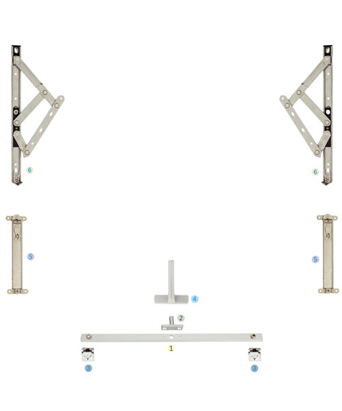 下悬窗五金系统XXC-01