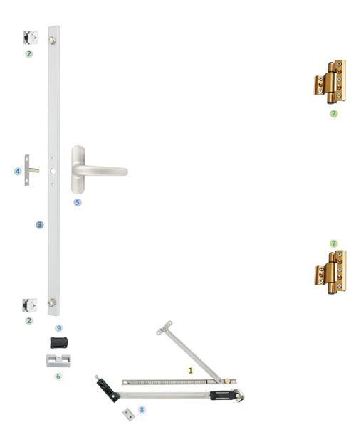 外平开五金件WPKC-02